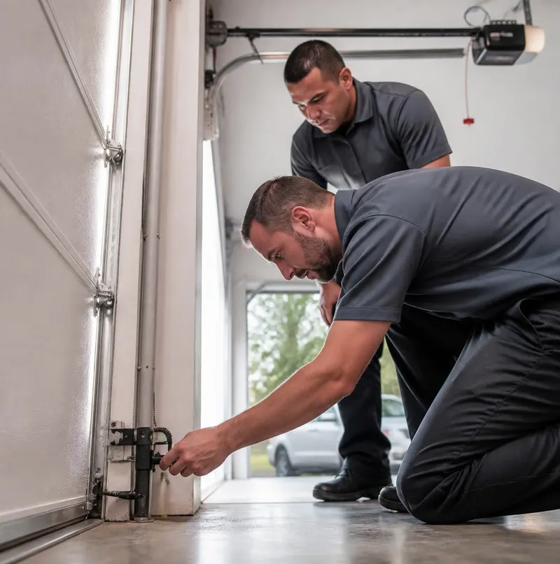Off Track Door Repair in Bell